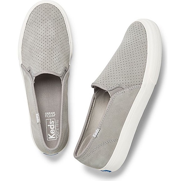 keds double decker suede gray